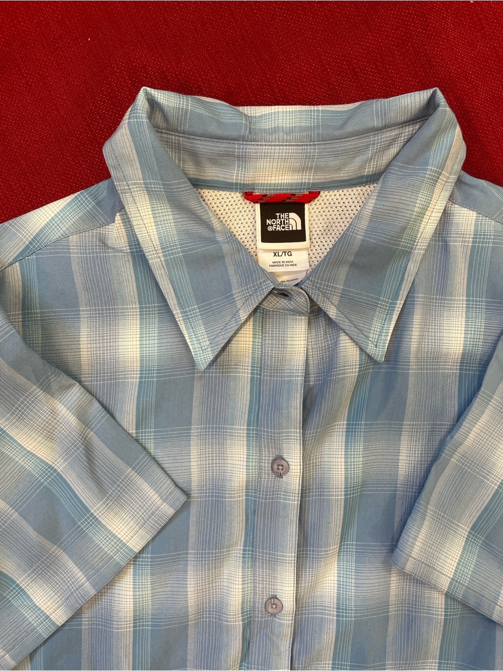 The North Face Plaid Button-Up Shirt